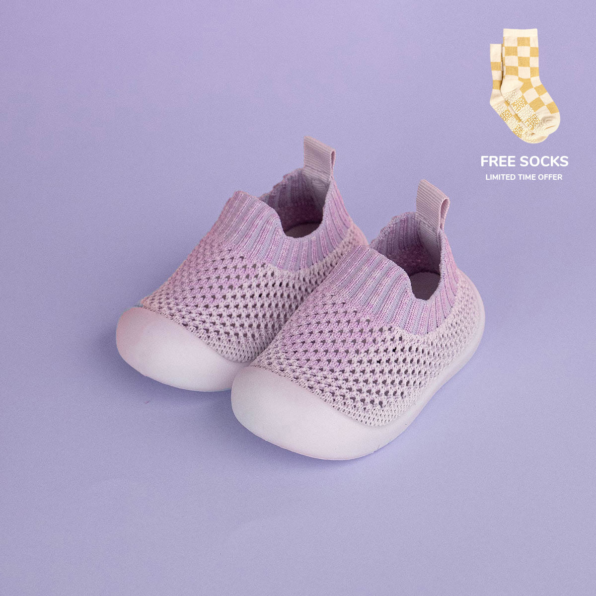 Duckies Slip-On Lavender