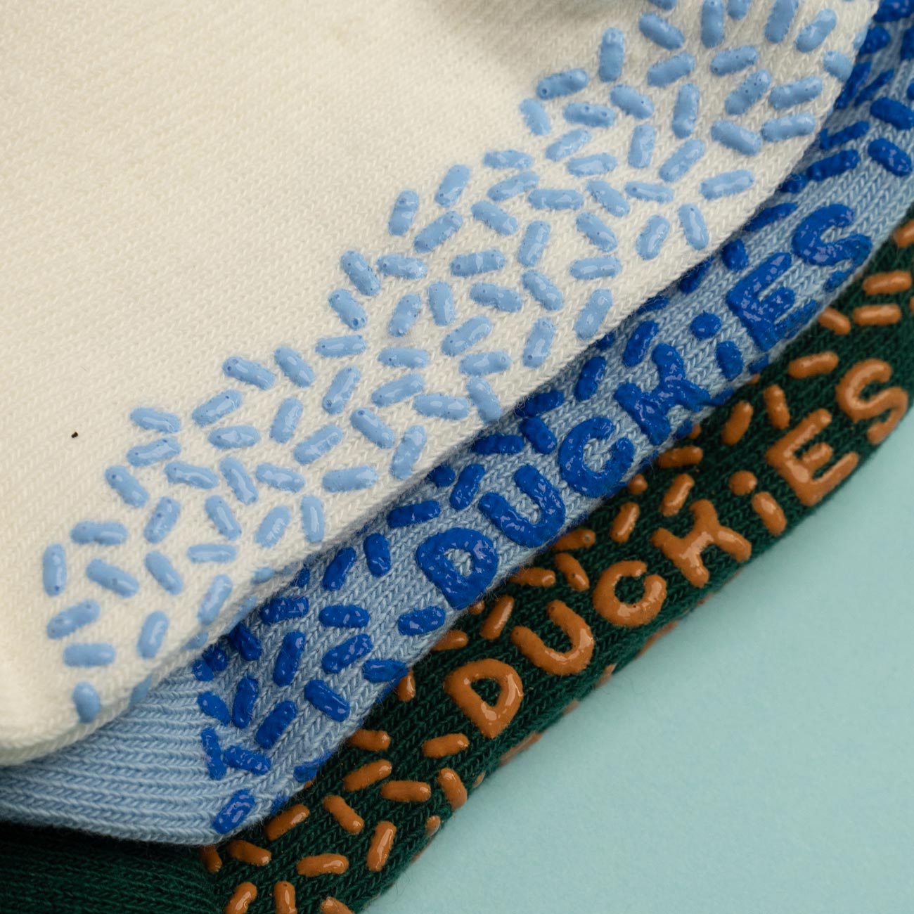 Sock 3PK Blue Forest