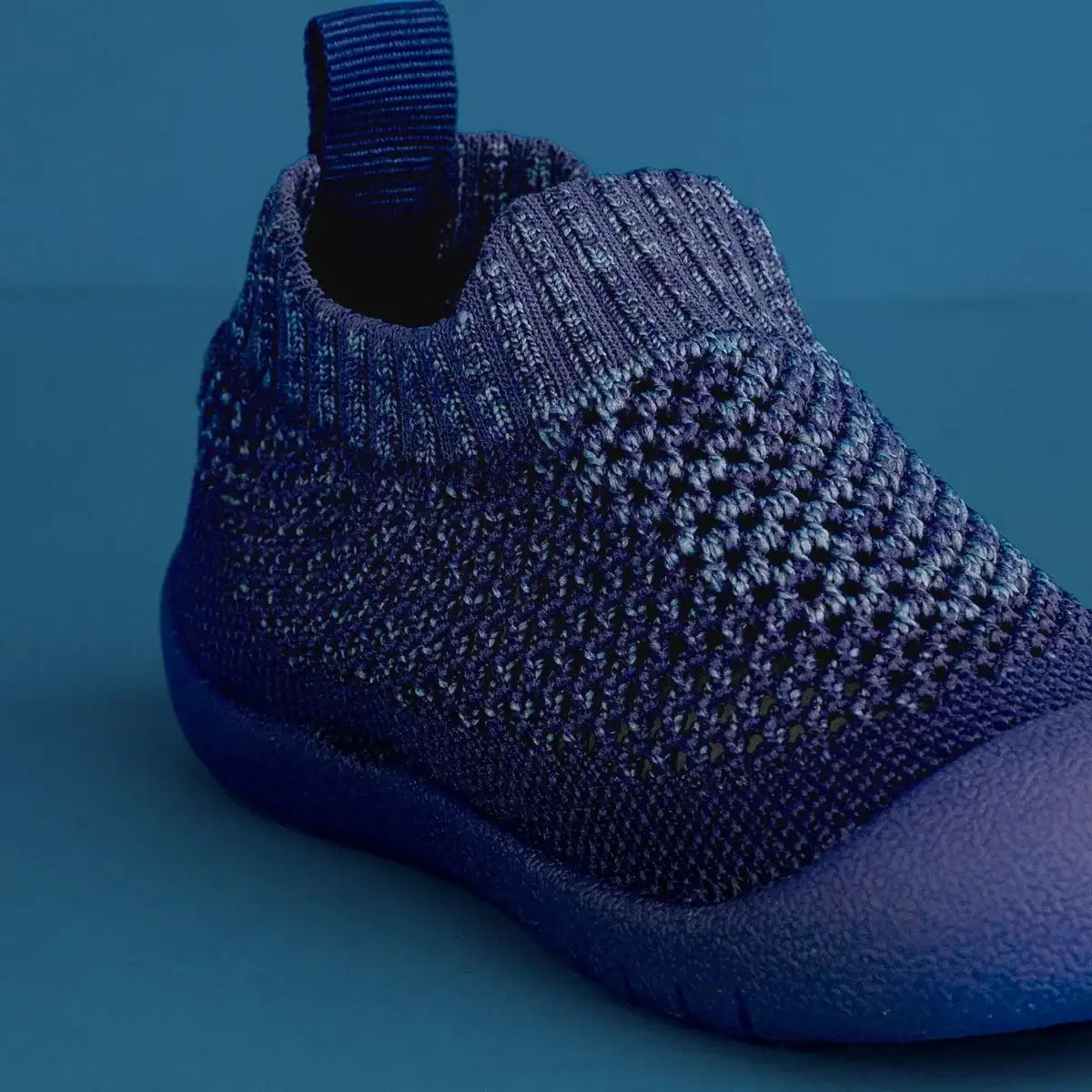 Duckies Slip-On Indigo Fleck