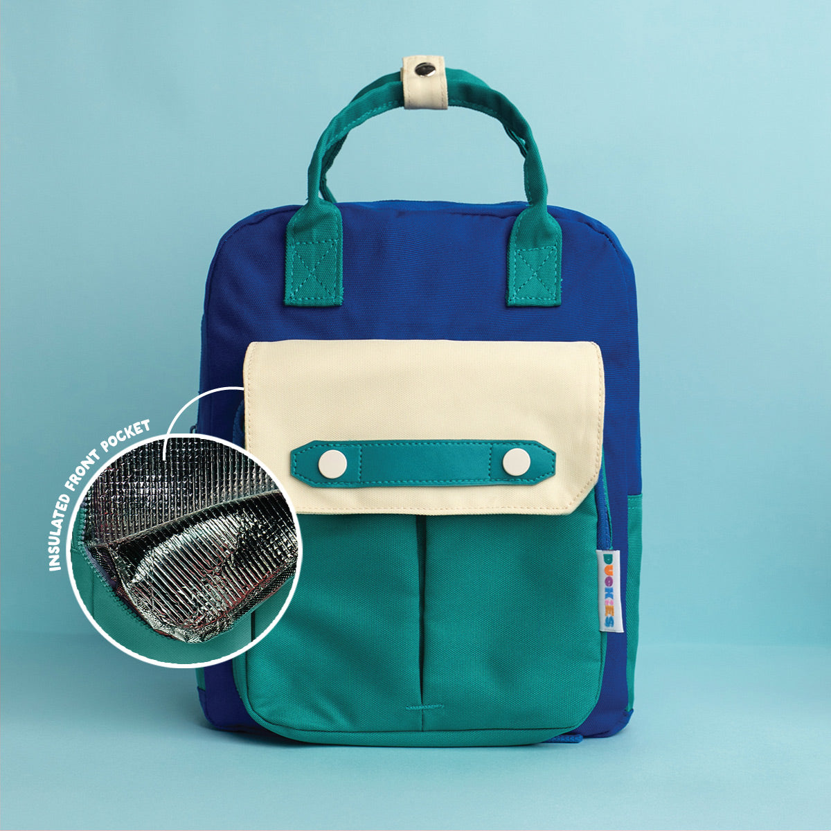 Kindy Cooler Backpack - Turtle Blue