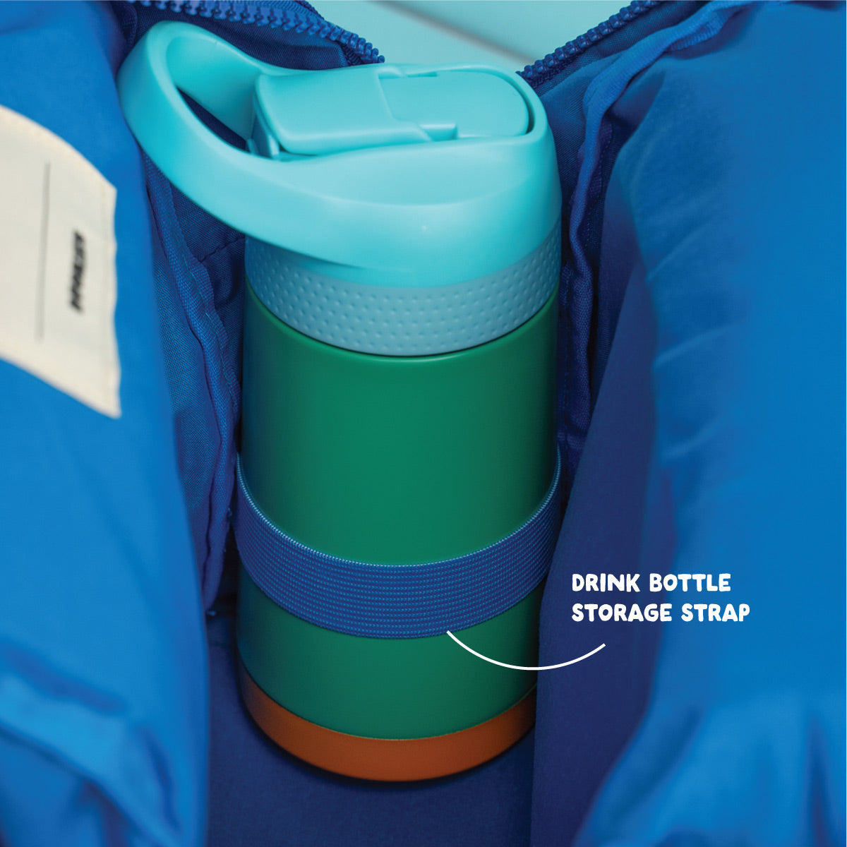 Kindy Cooler Backpack - Turtle Blue