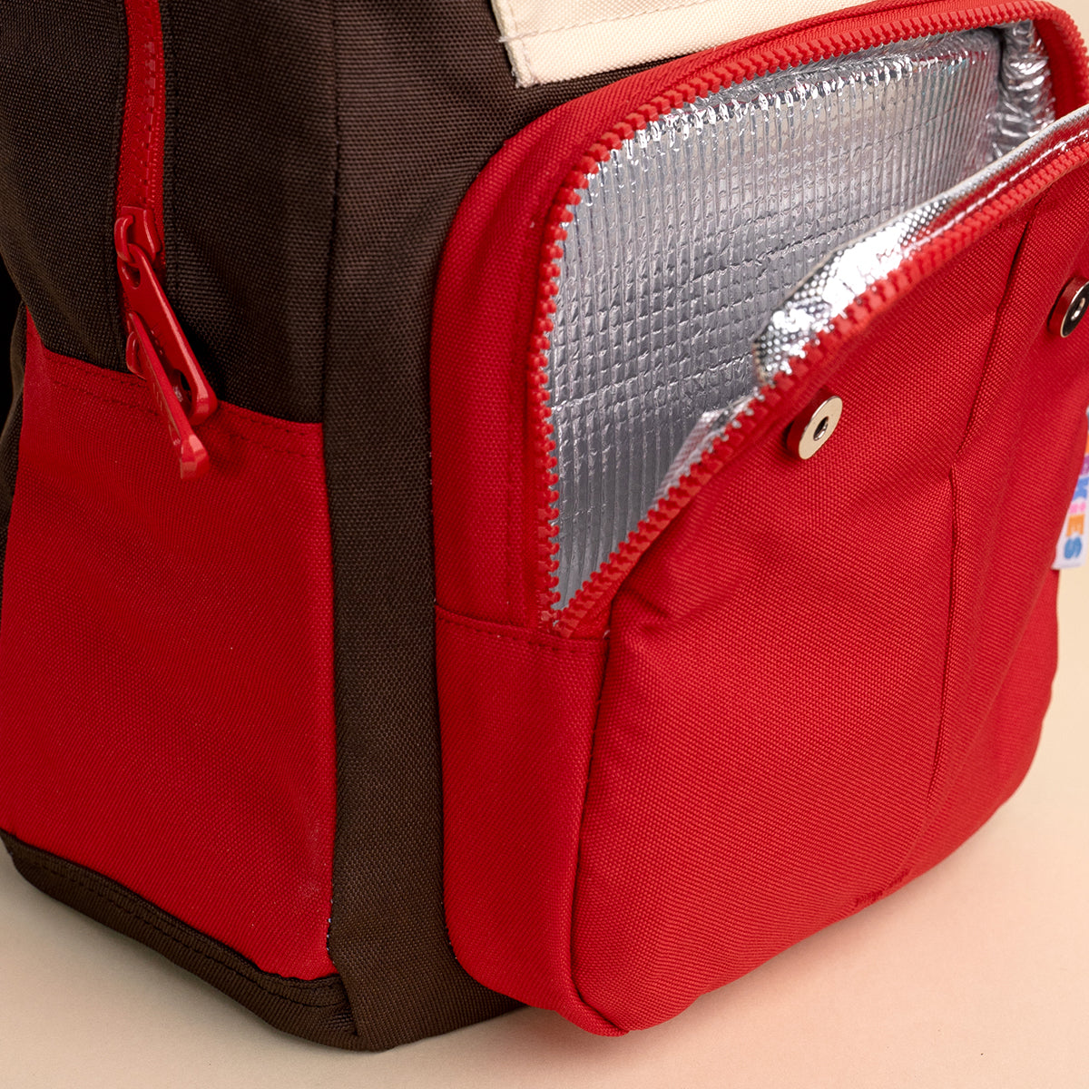 Kindy Cooler Backpack - Choc Apple