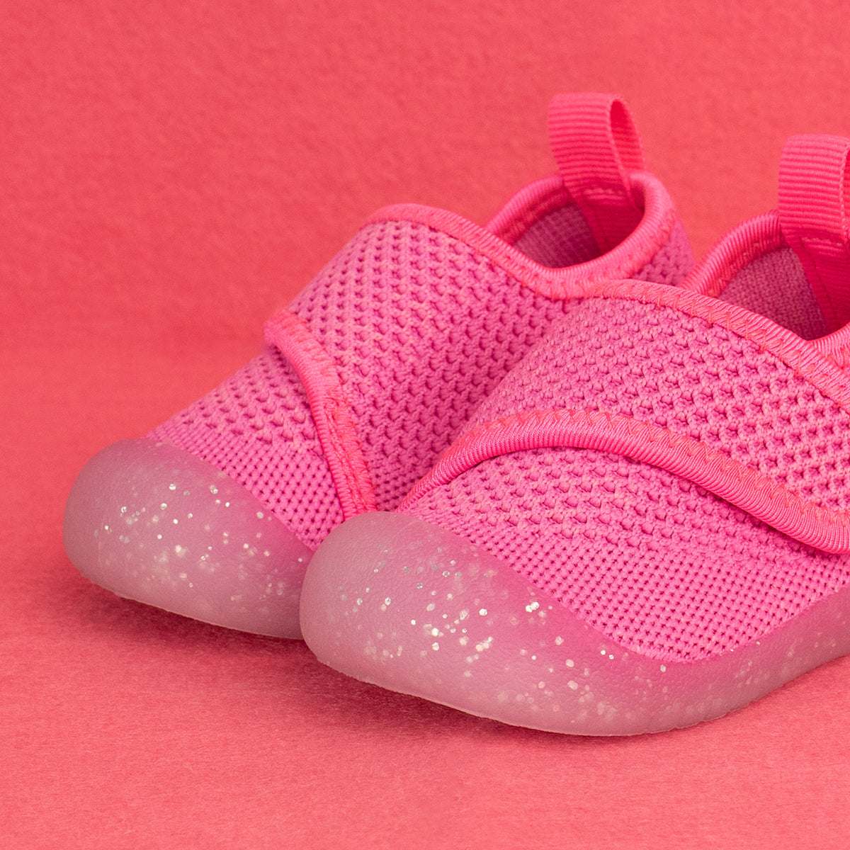 Duckies Velcro Pop Glitter
