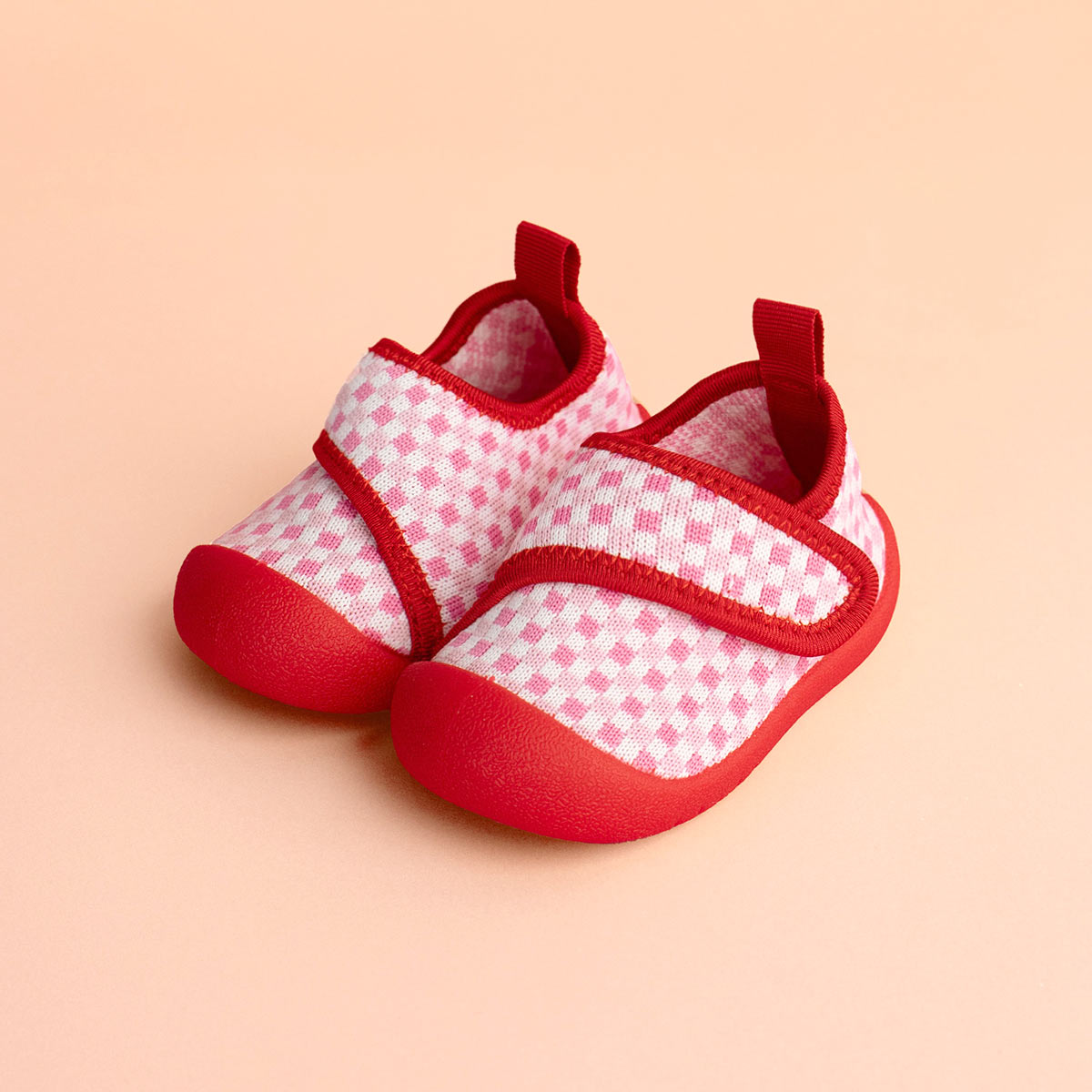 Duckies Velcro Strawberry Checker