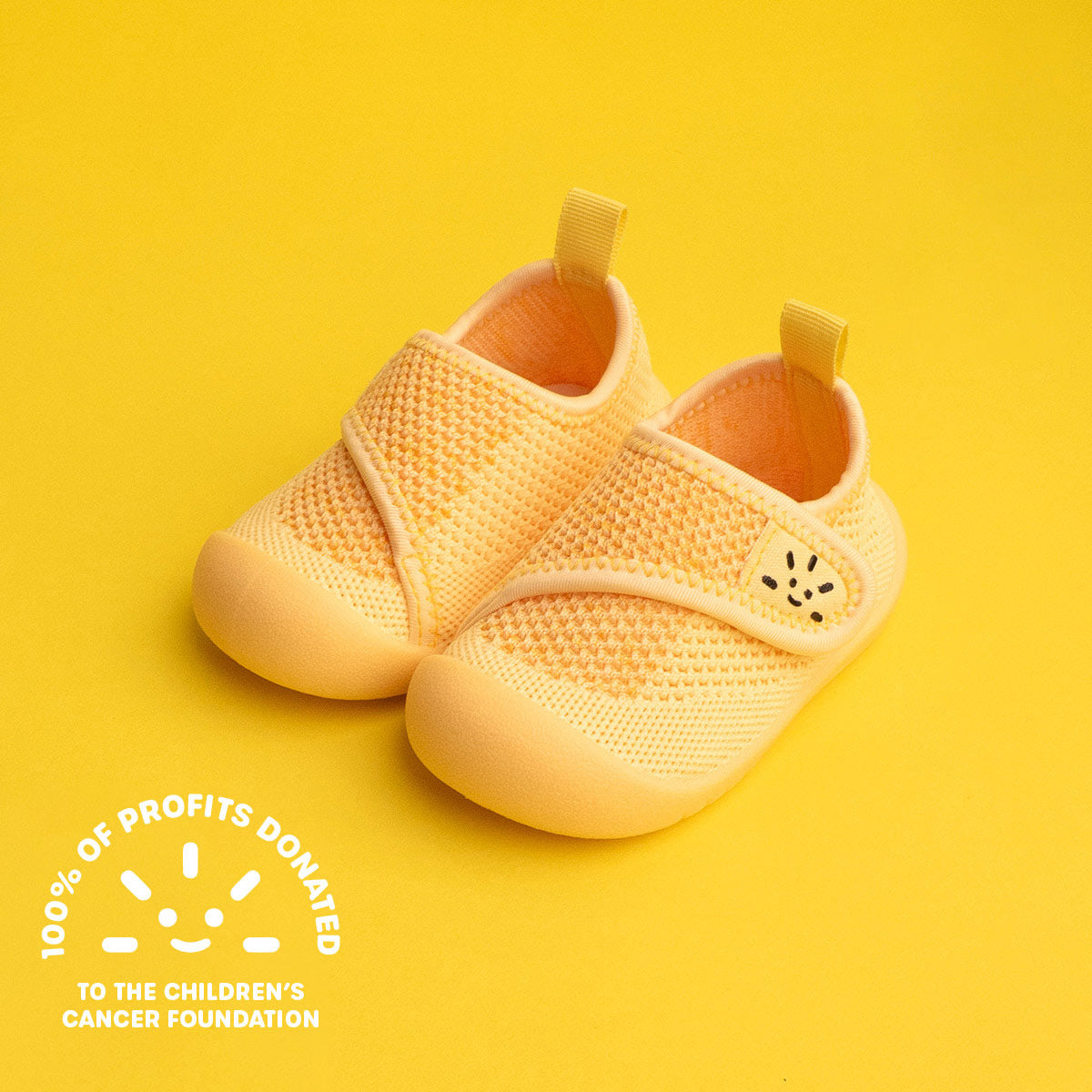 Duckies Velcro - Sunshine Yellow