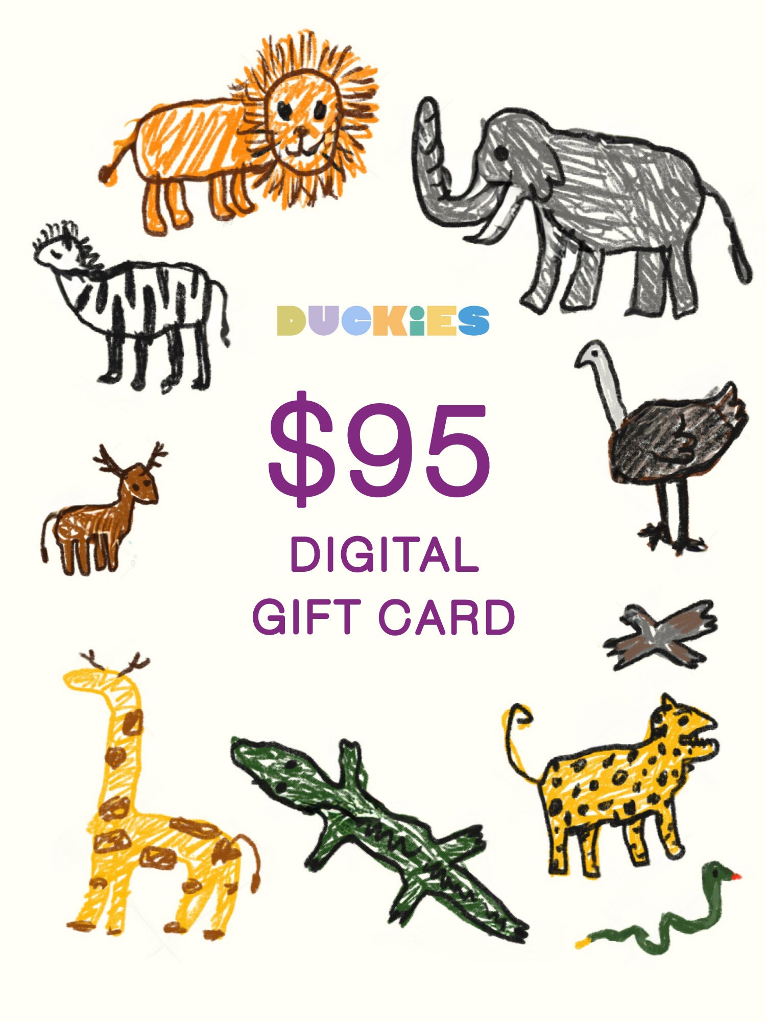 $95 Digital Gift Card 