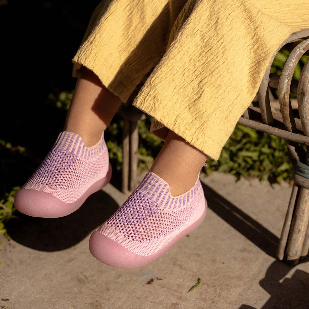 Duckies Slip-On Bubblegum Fleck