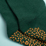 Green colour socks for baby