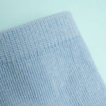 Close up view of socks 