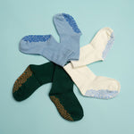 Colorful non-slip grip socks