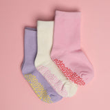 Three pairs of mid-height socks