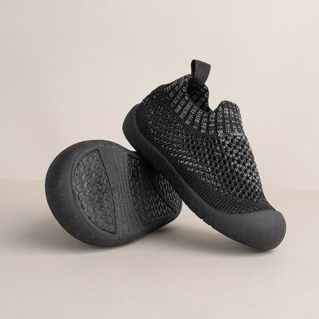Classic black rubber duckies shoes