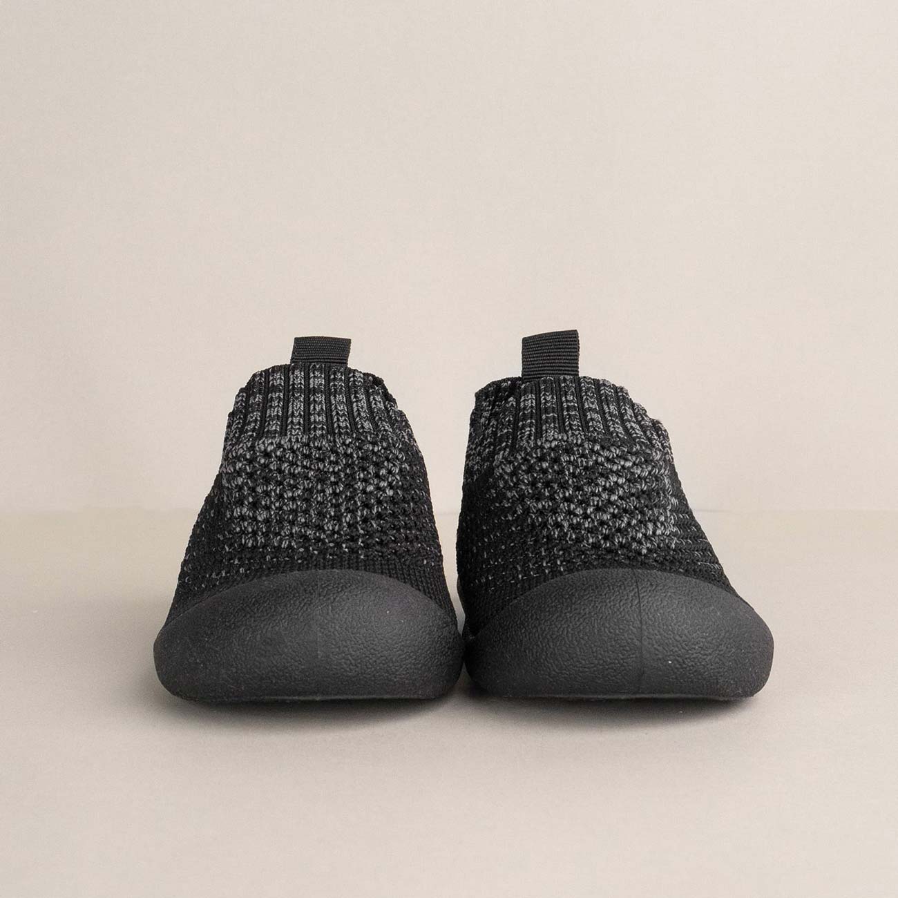 Duckies Slip-On Black Fleck