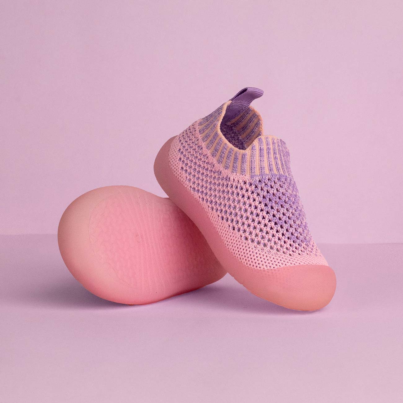 Duckies Slip-On Bubblegum Fleck