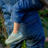 Sage green rubber duckies