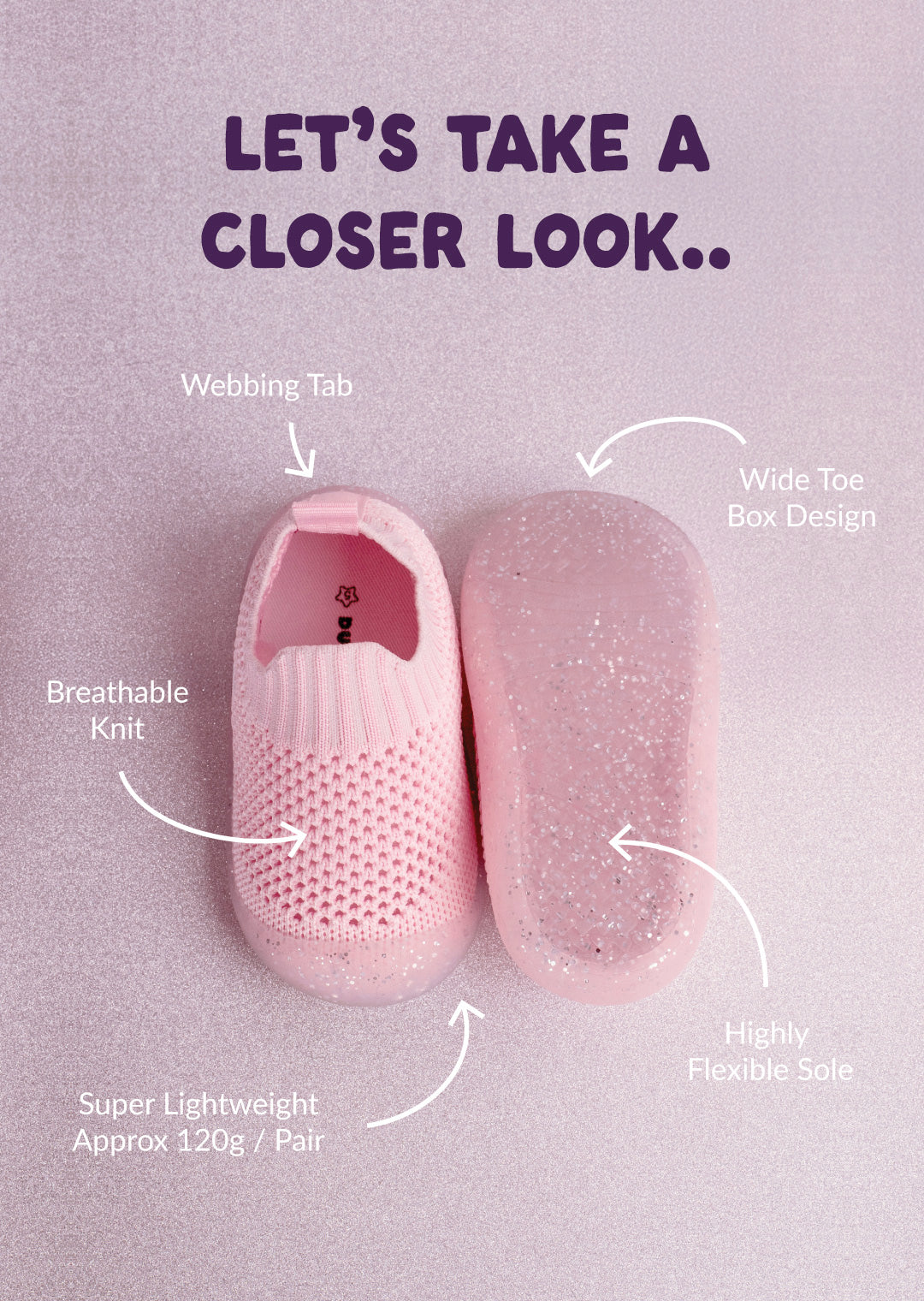 Highly flexible shoes
