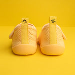  yellow children's shoes