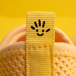 Yellow woven strap