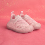 glitter pink duckies shoes