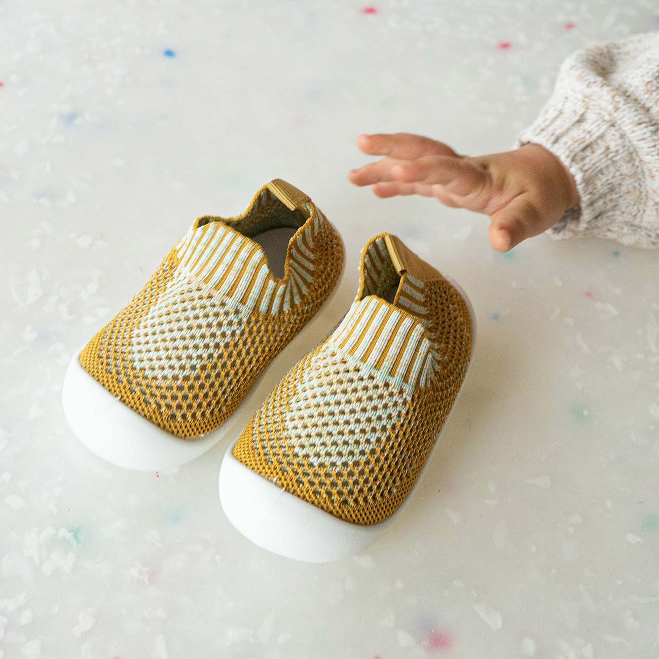 Duckies Slip-On Honey Fleck