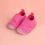 Pink children's shoes