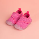 Pink children's shoes