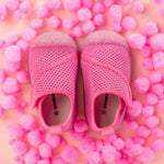 Pink children's shoes 