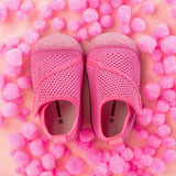 Pink children's shoes 
