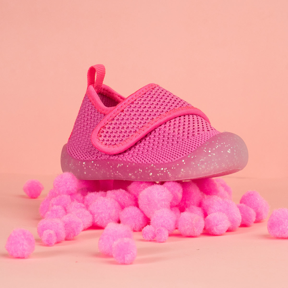 Duckies Velcro Pop Glitter