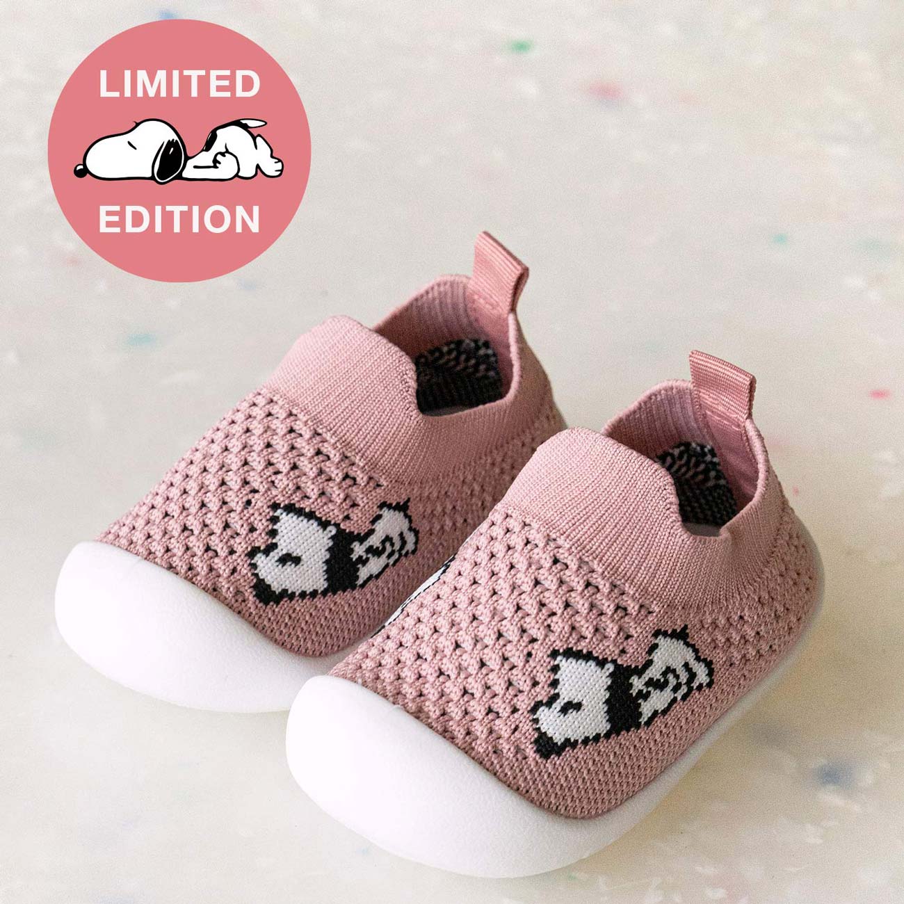 Duckies Slip-On Snoopy Pink (Ltd Edition)