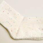 Close-up of a white sock
