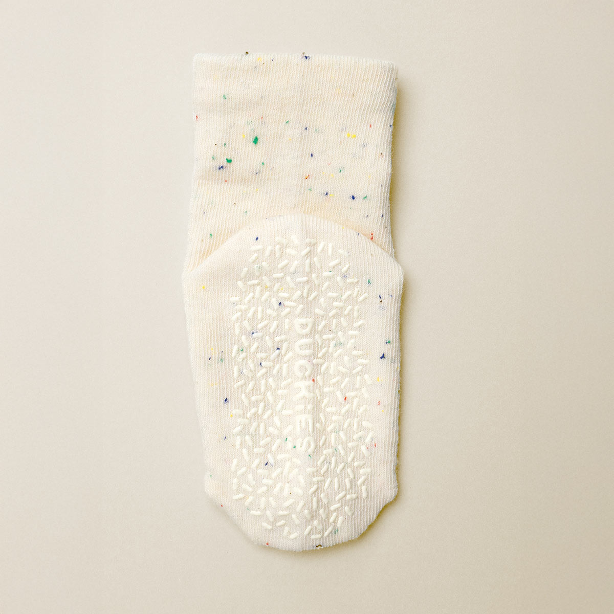 White textured socks