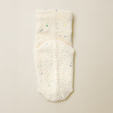 White textured socks