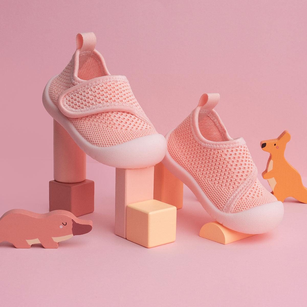 duckies Velcro flexible baby shoes 