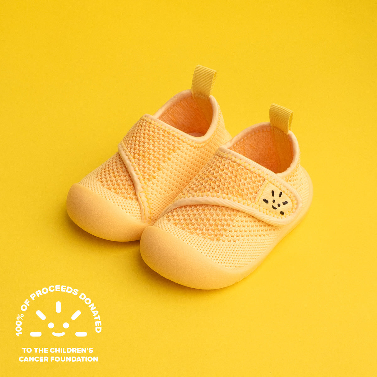 Duckies Velcro - Sunshine Yellow