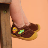Duckies Velcro Big Bird Brown