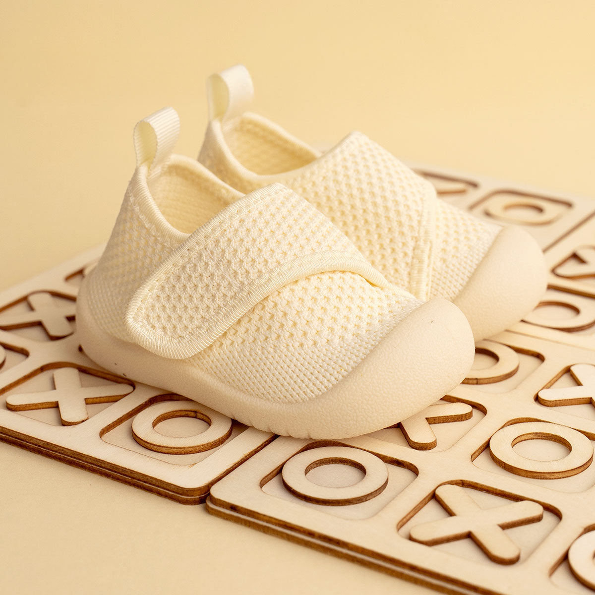 Duckies Velcro Marshmallow