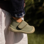 Olive duckies Velcro
