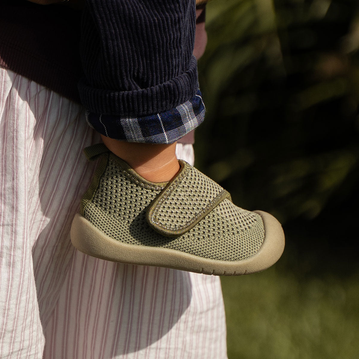 Duckies Velcro Olive