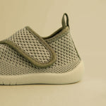 Olive Duckies Velcro