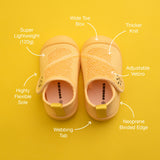 Duckies Velcro - Sunshine Yellow