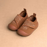 walnut duckies Velcro